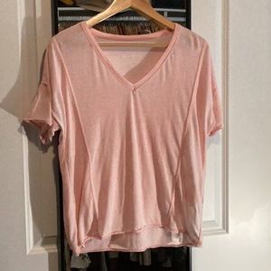 Pink Luck Brand short sleeve flow